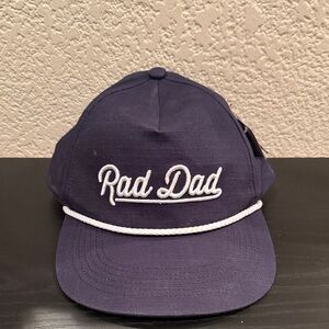 Burlebo Blue Rad Dad Baseball Cap